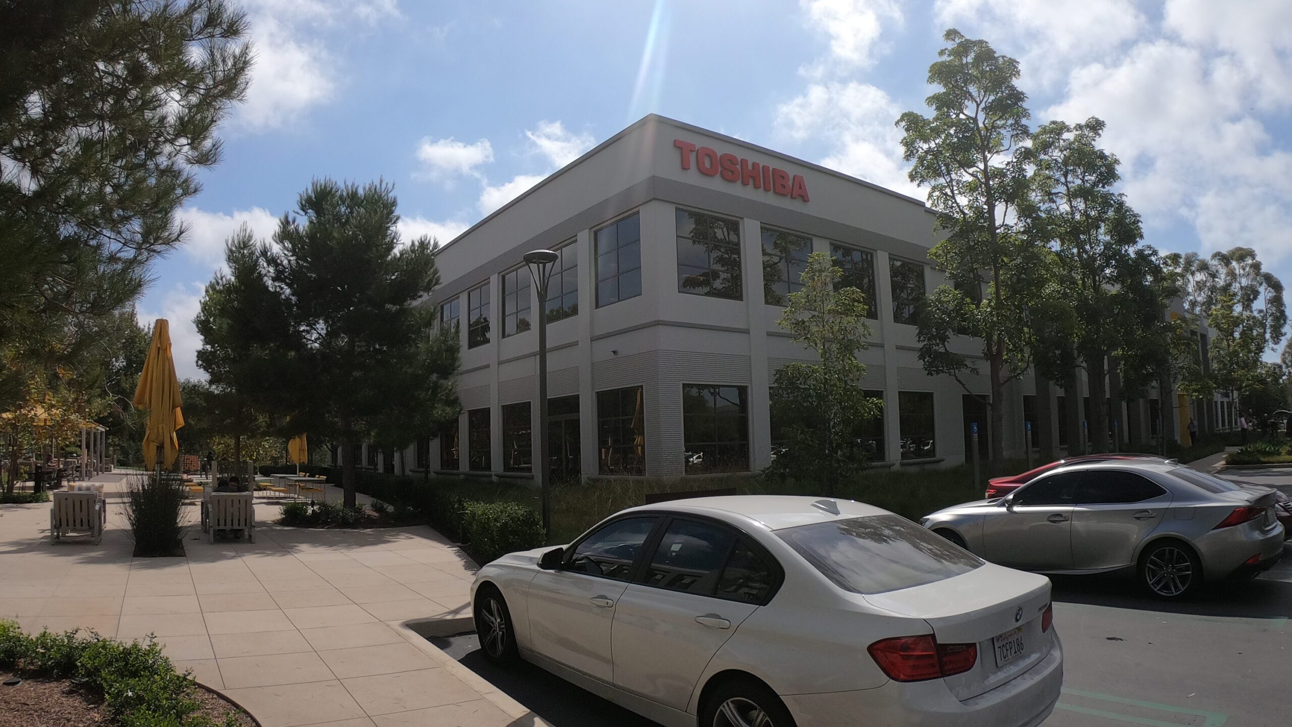 Toshiba America headquarters in Irvine, CA
